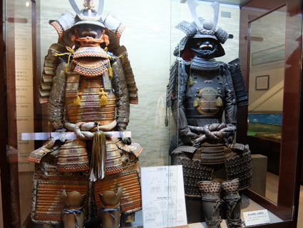 浜松城内部の展示物　日本漢文の世界