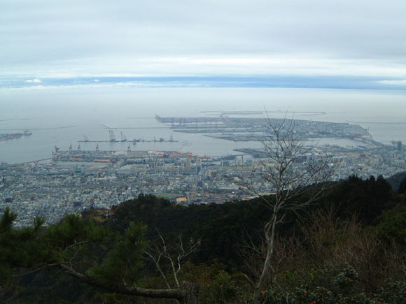 摩耶山上からの眺望　日本漢文の世界