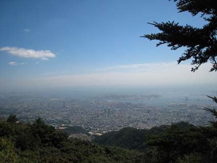 摩耶山上からの眺め　日本漢文の世界