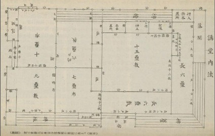 旧藤樹書院間取り